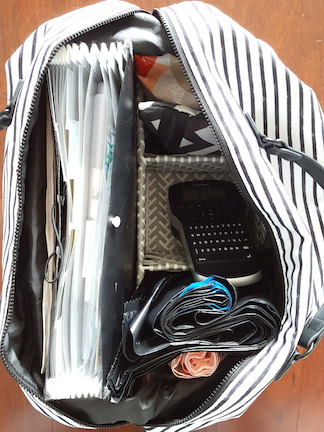 Live With Less - my work bag