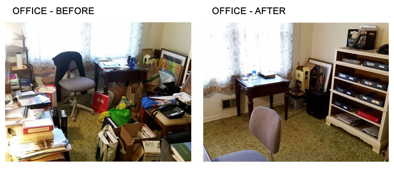 OFFICE BEFORE AND AFTER ORGANIZATION