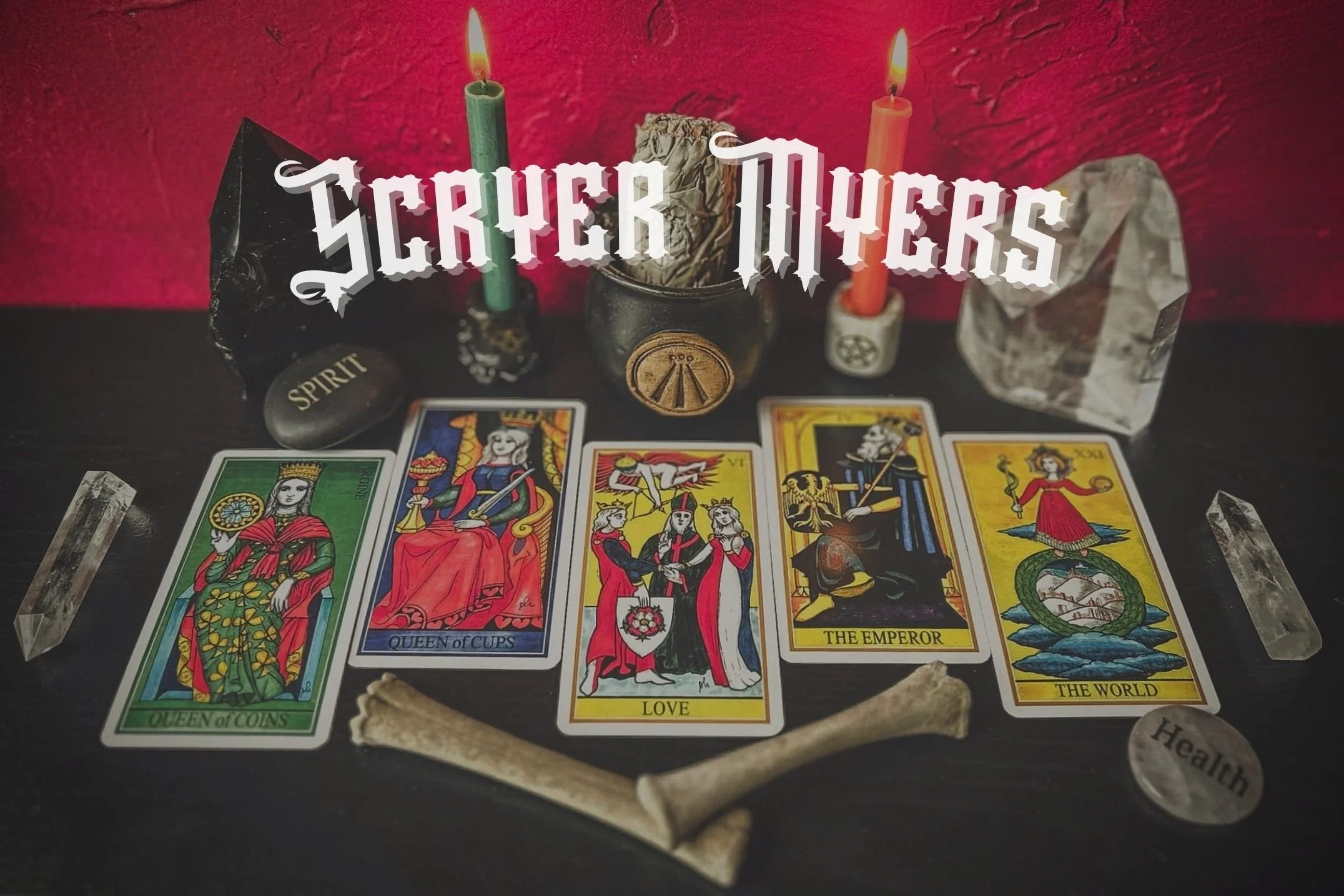 Logo for tarot reader Scryer Myers