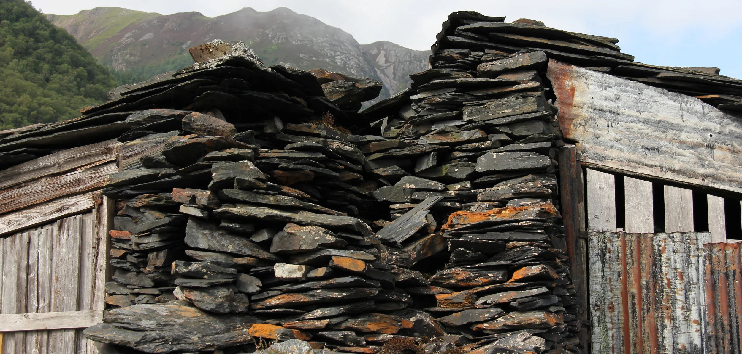 Scotland, Slate Boat Houses
