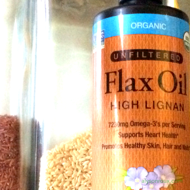 Keep Flax Oil in the fridge to avoid it going bad, have some every day and you'll be looking and feeling fabulous in no time. 