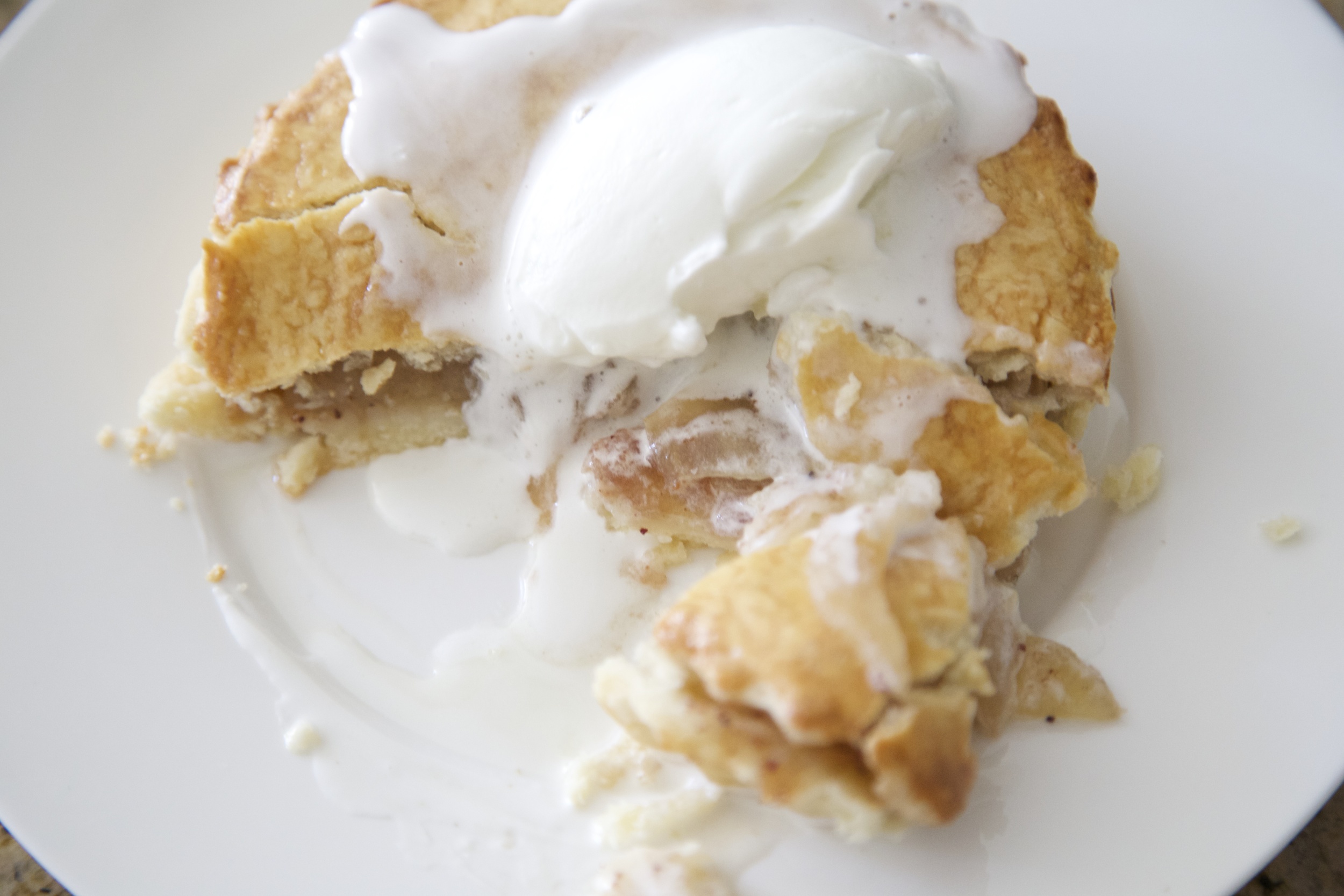 Spiced Rum Apple Pie