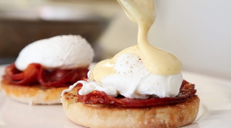 Eggs Benedict with Spicy Capicolla