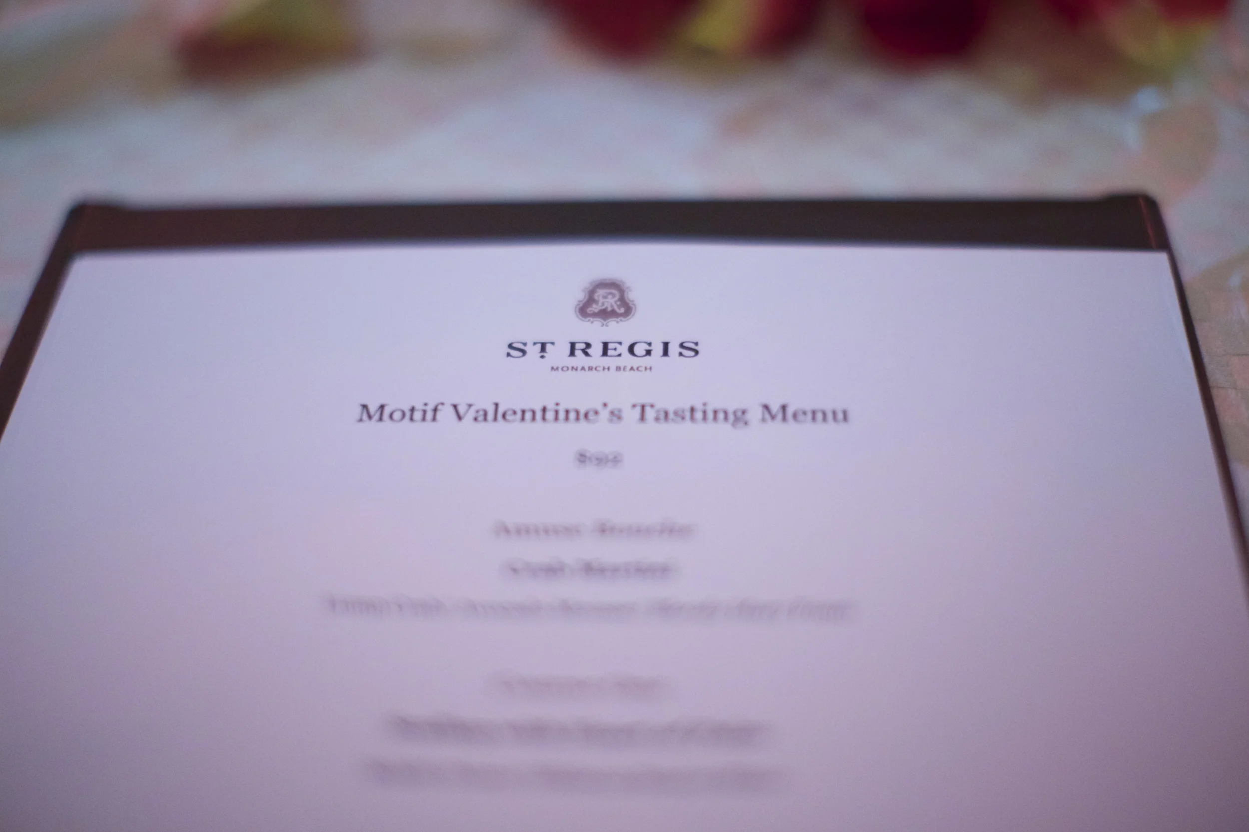 92$ per person was quite the price. It comes with the territory and this special day, so I was prepared.