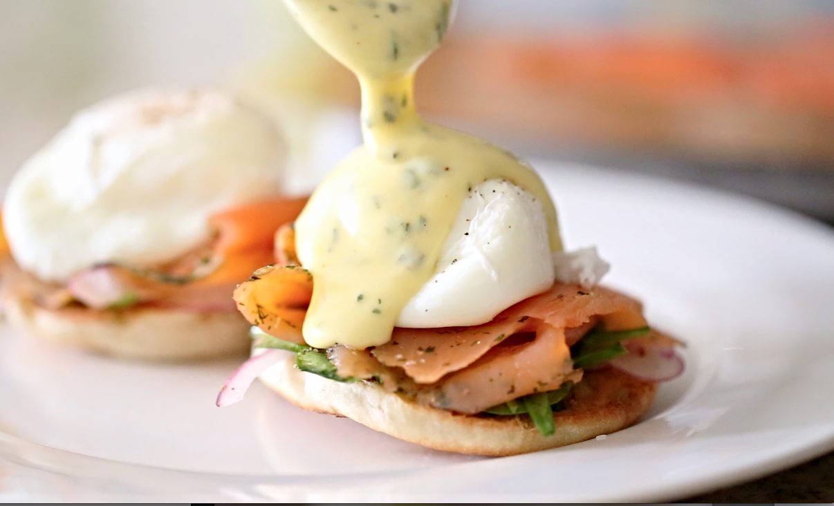 Eggs Benedict with Lox