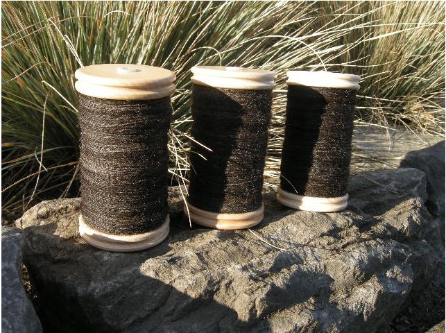 Three full bobbins! Sometimes I just tickle myself to death.
