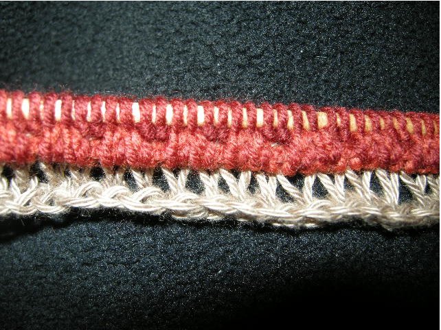 Kickass 2 x 2 tubular edge shown from the right side.