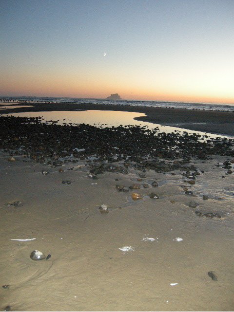 Nautical sunset on the Oregon Coast