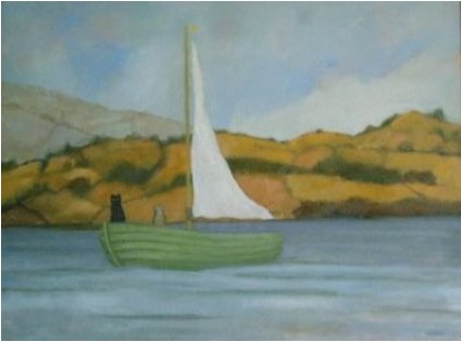 Painting by Mark Vidler