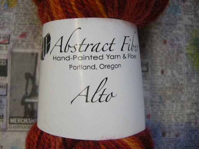 Actual Yarn Label