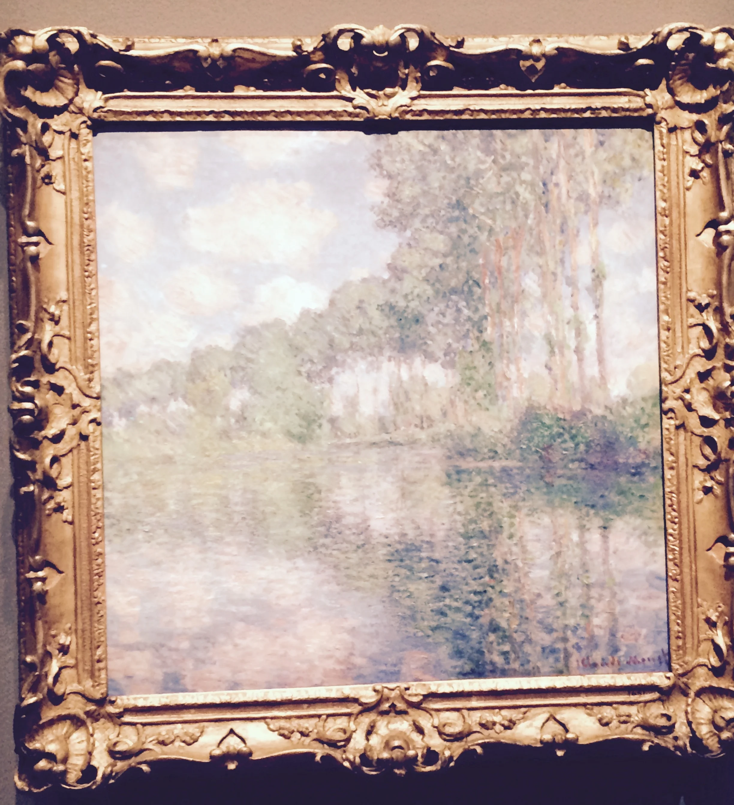 Monet, Poplars on the Epte