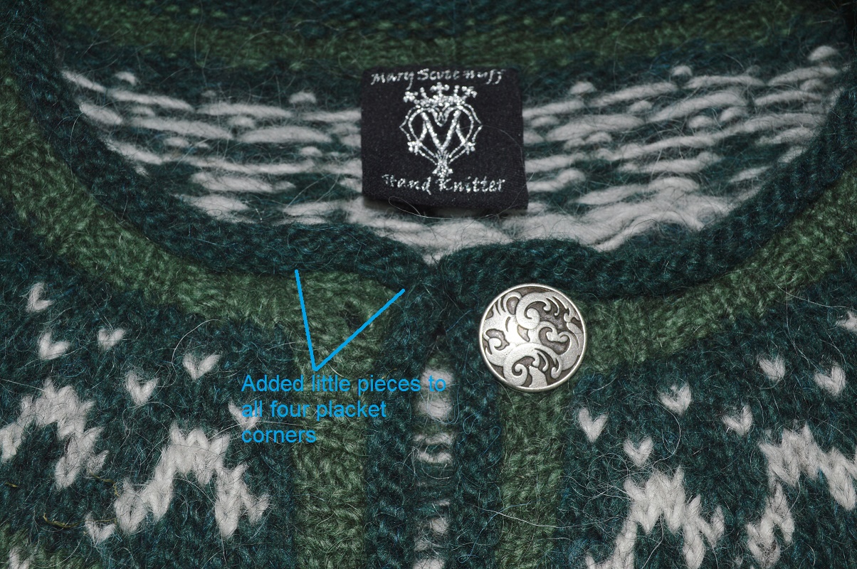 Yes, I found buttons with waves on them to match. These are the things that allow me to sleep at night. Oh, and I may have broken e-bay. Sorry.