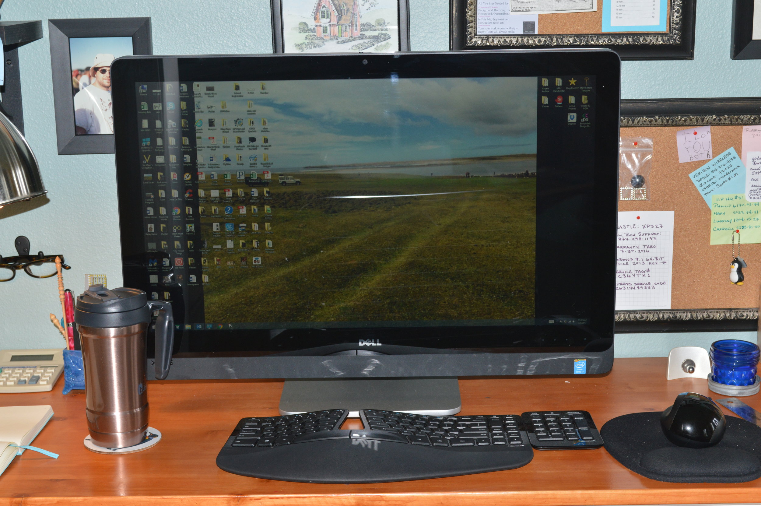 Before/Wrong Monitor Height