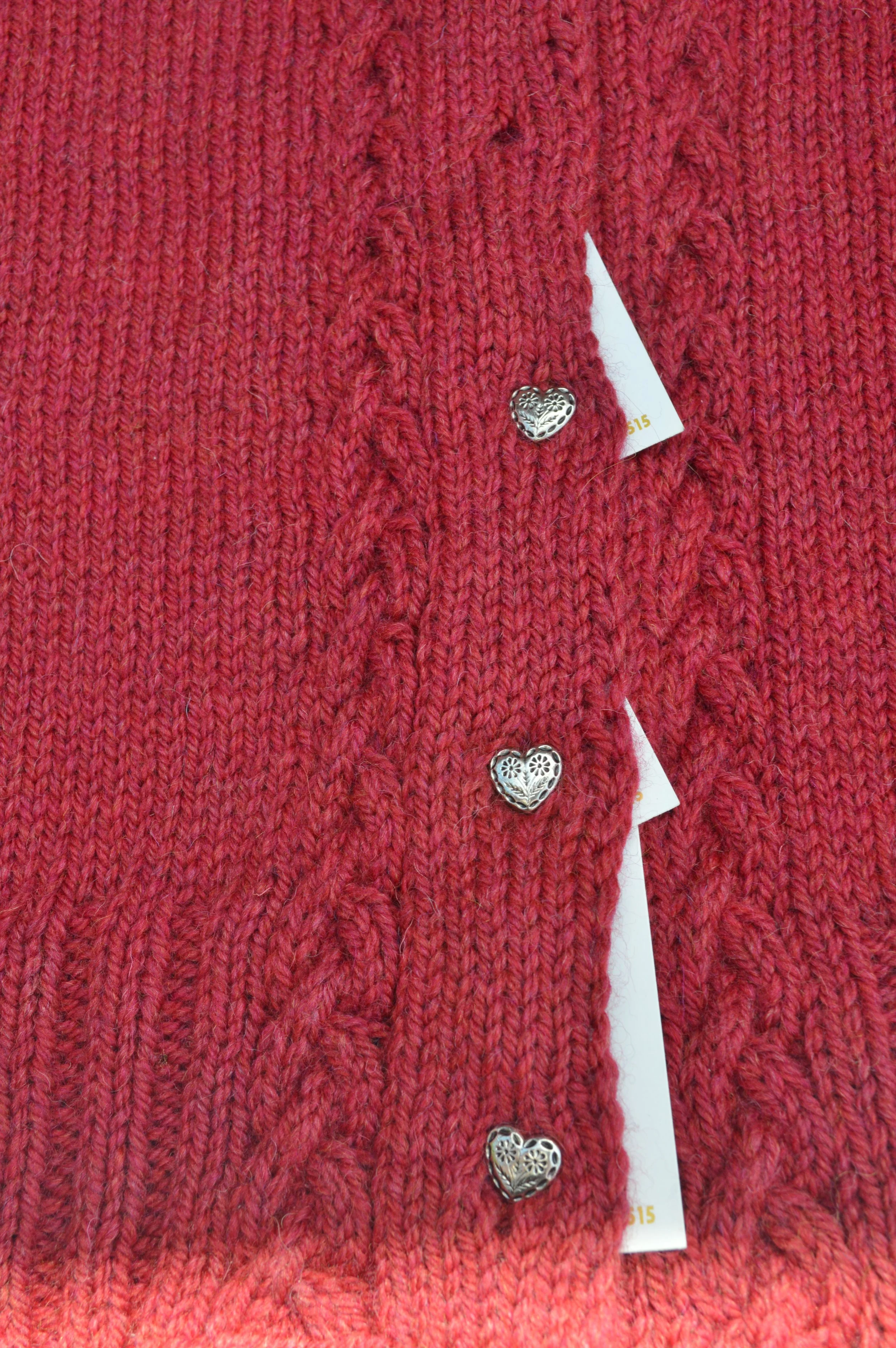 Contestant group 5: Tyrolean-ish pewter hearts. Sweet. Too sweet?