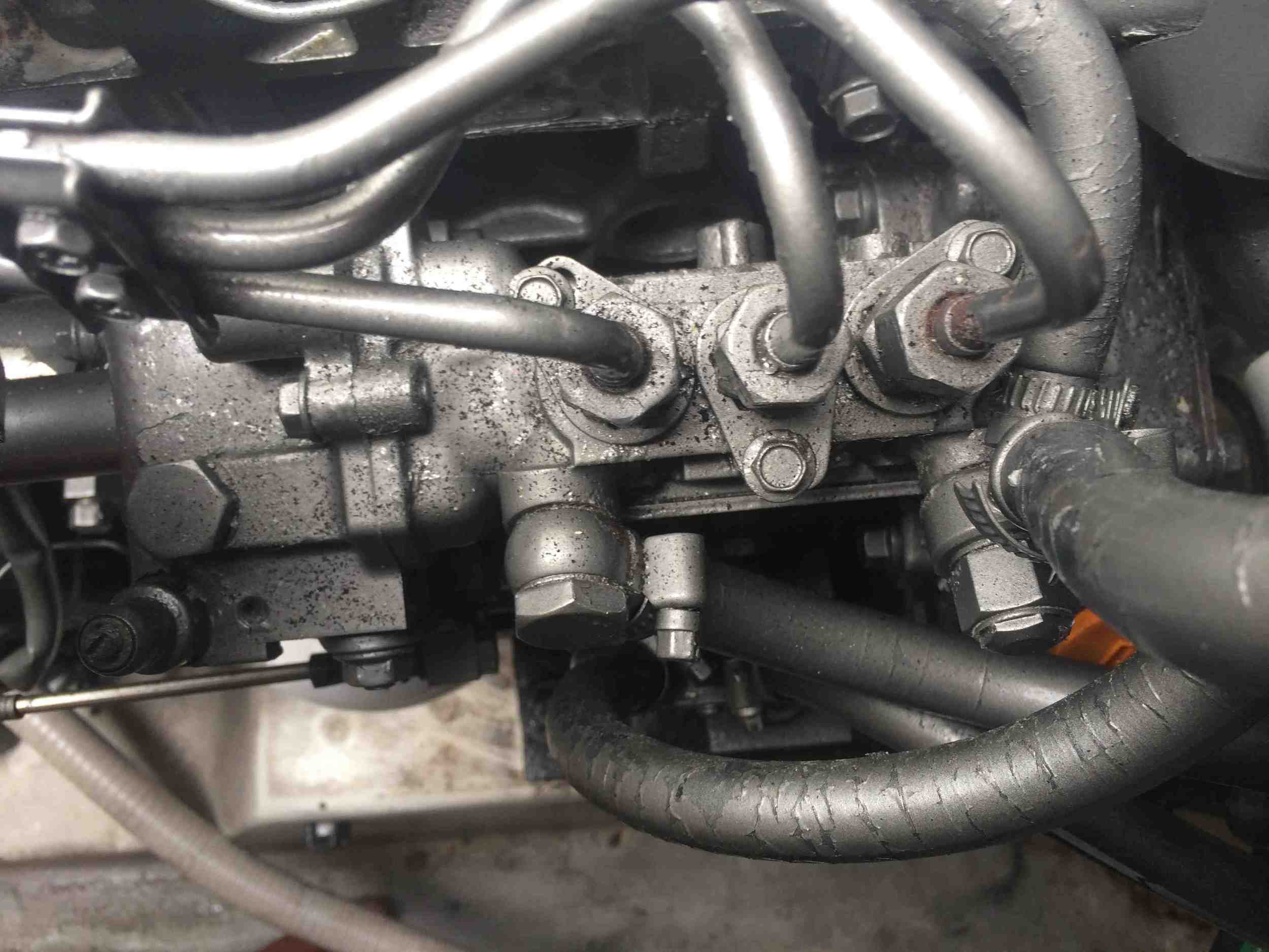 Shiny new fuel injection pump