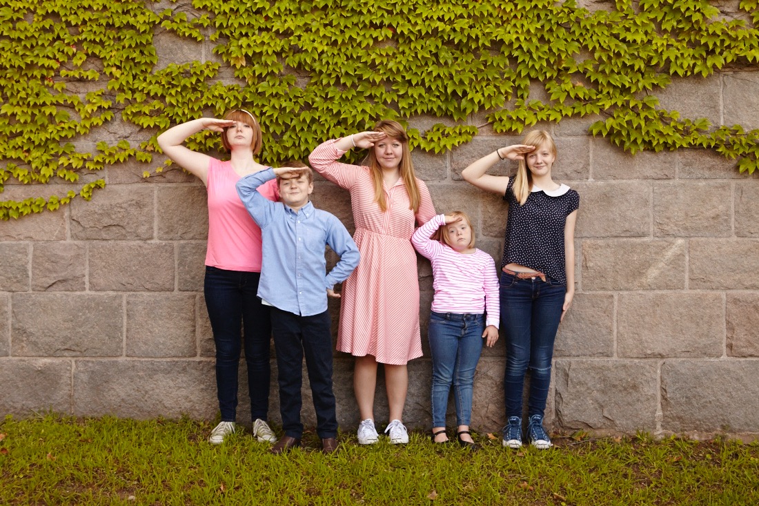 The Orton kids at home in NYc. photo by Ty Lamont Mecham.