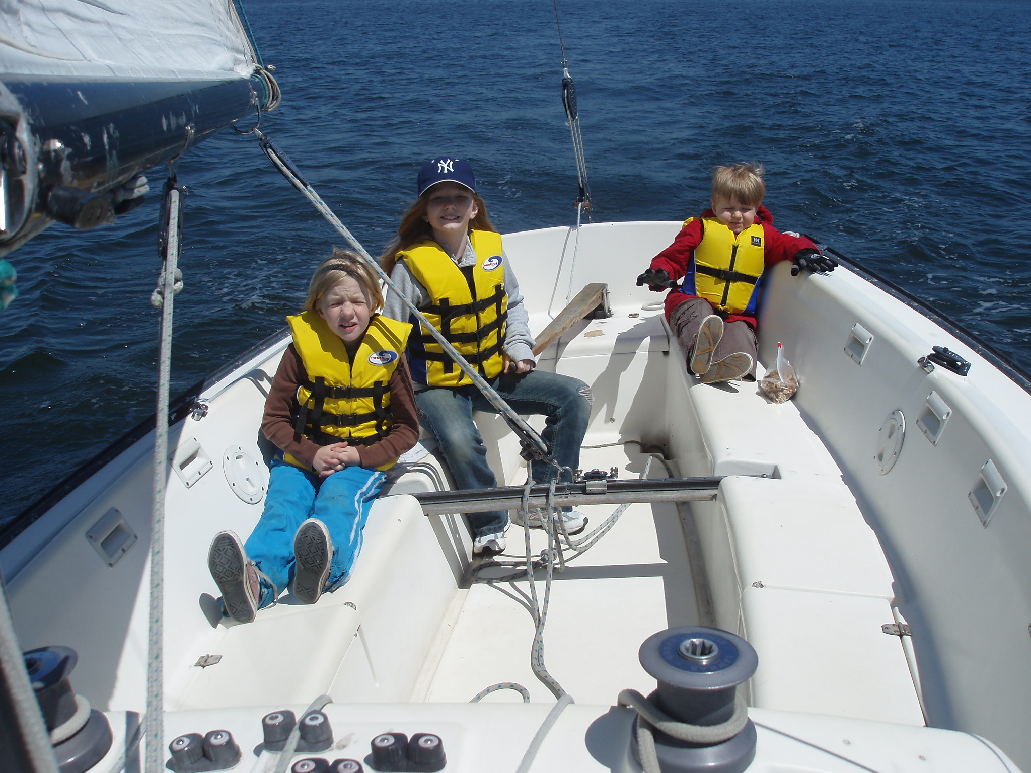 Learning to sail in Long Island Sound