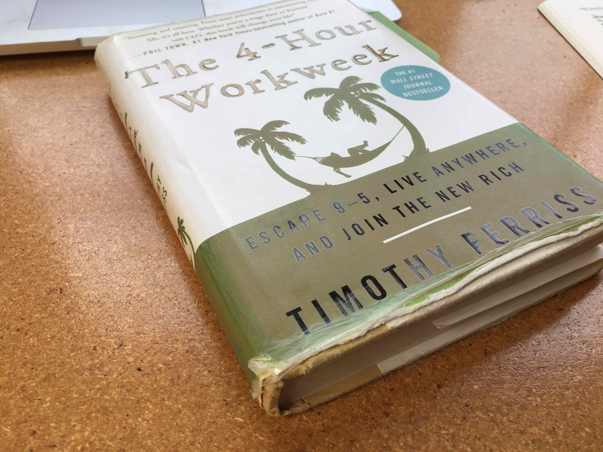 To me, a worn book is a good sign.