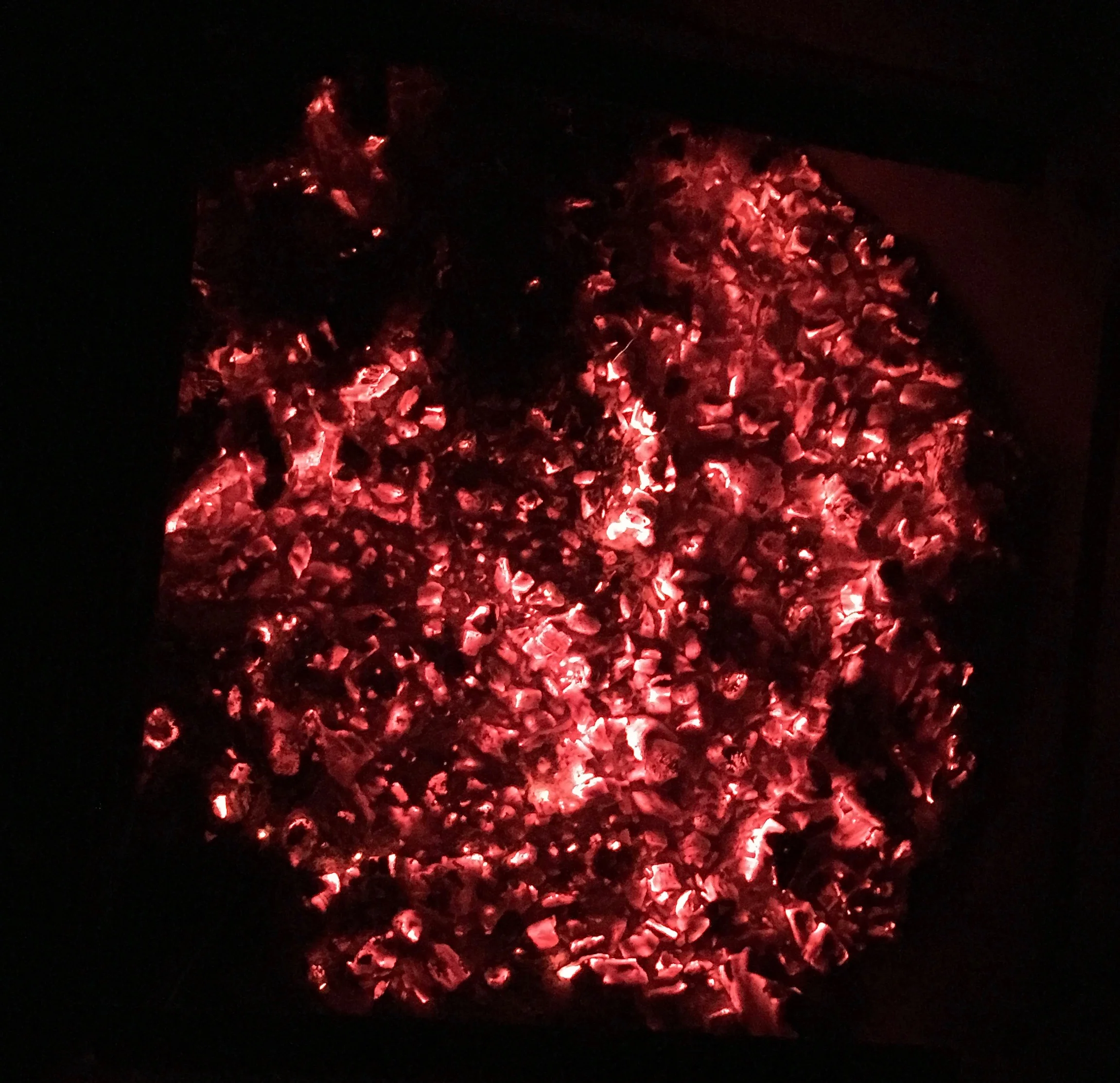I built this gorgeous fire while Erik was overnighting on El Cap