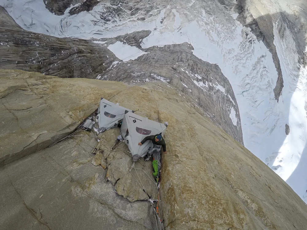 Central Tower, Torres Del Paine, Chile. Photo courtesy of Nico Favresse, Siebe Vanhee and Sean Villanueva O'Driscoll