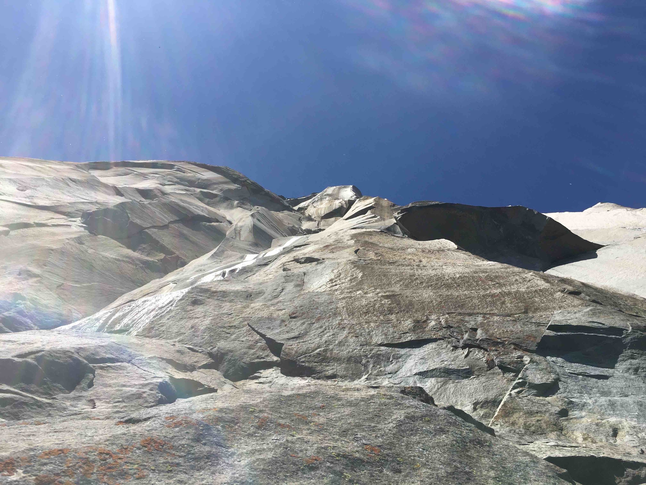  The sea of granite that is El Cap. 