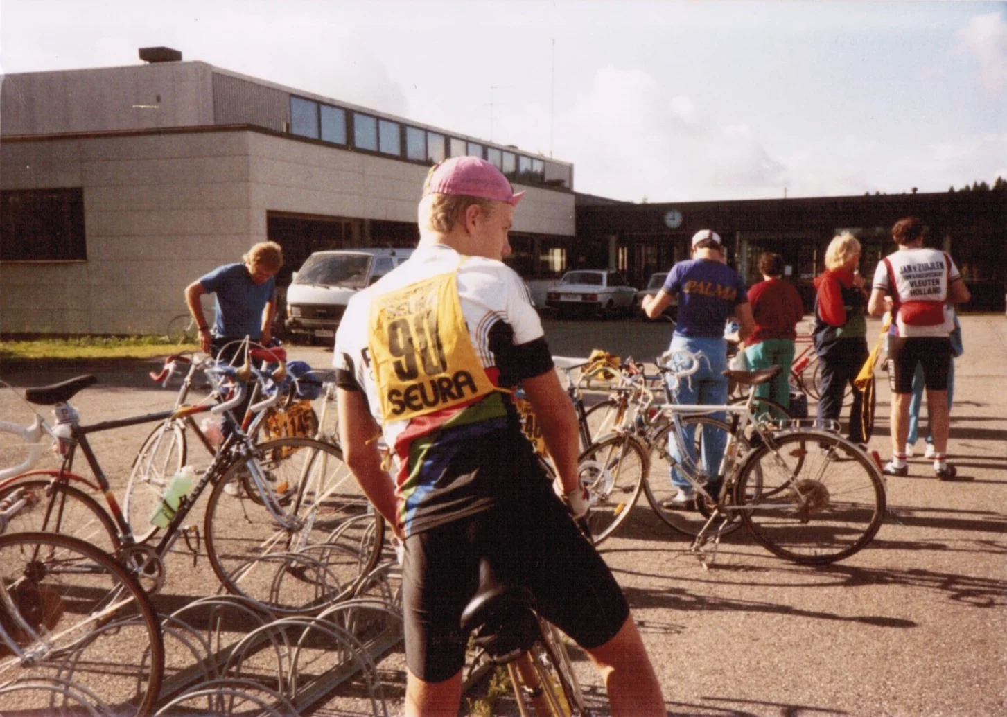 In my riding bib after the Tur de Finlandia.