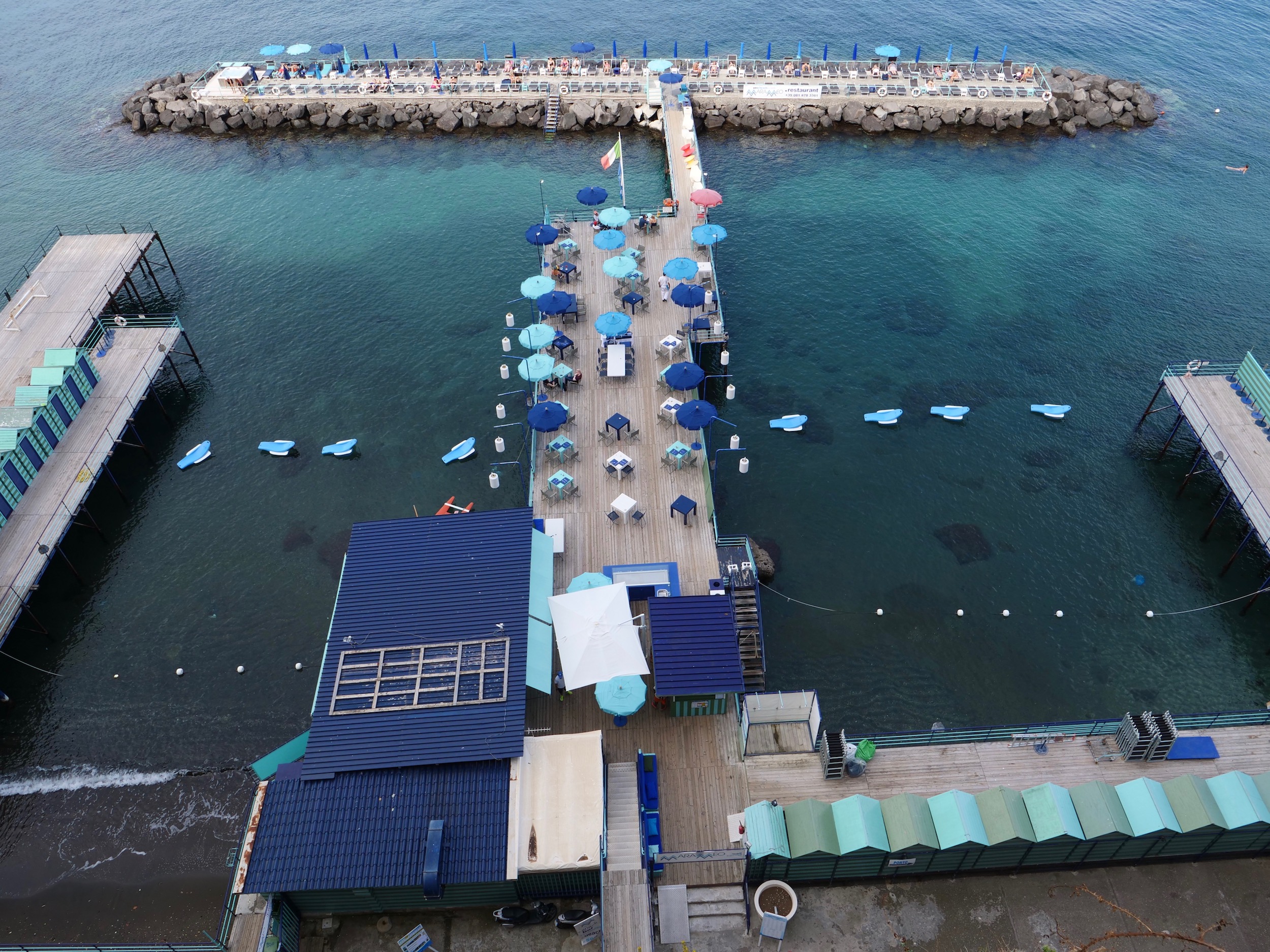 The pier in Sorrento.