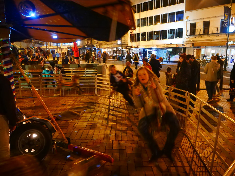 Carousels for the kiddies.