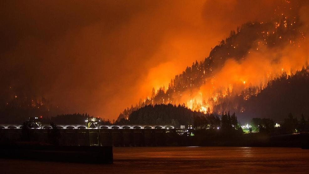 COLUMBIA RIVER GORGE (COURTESY OF KATU.COM)