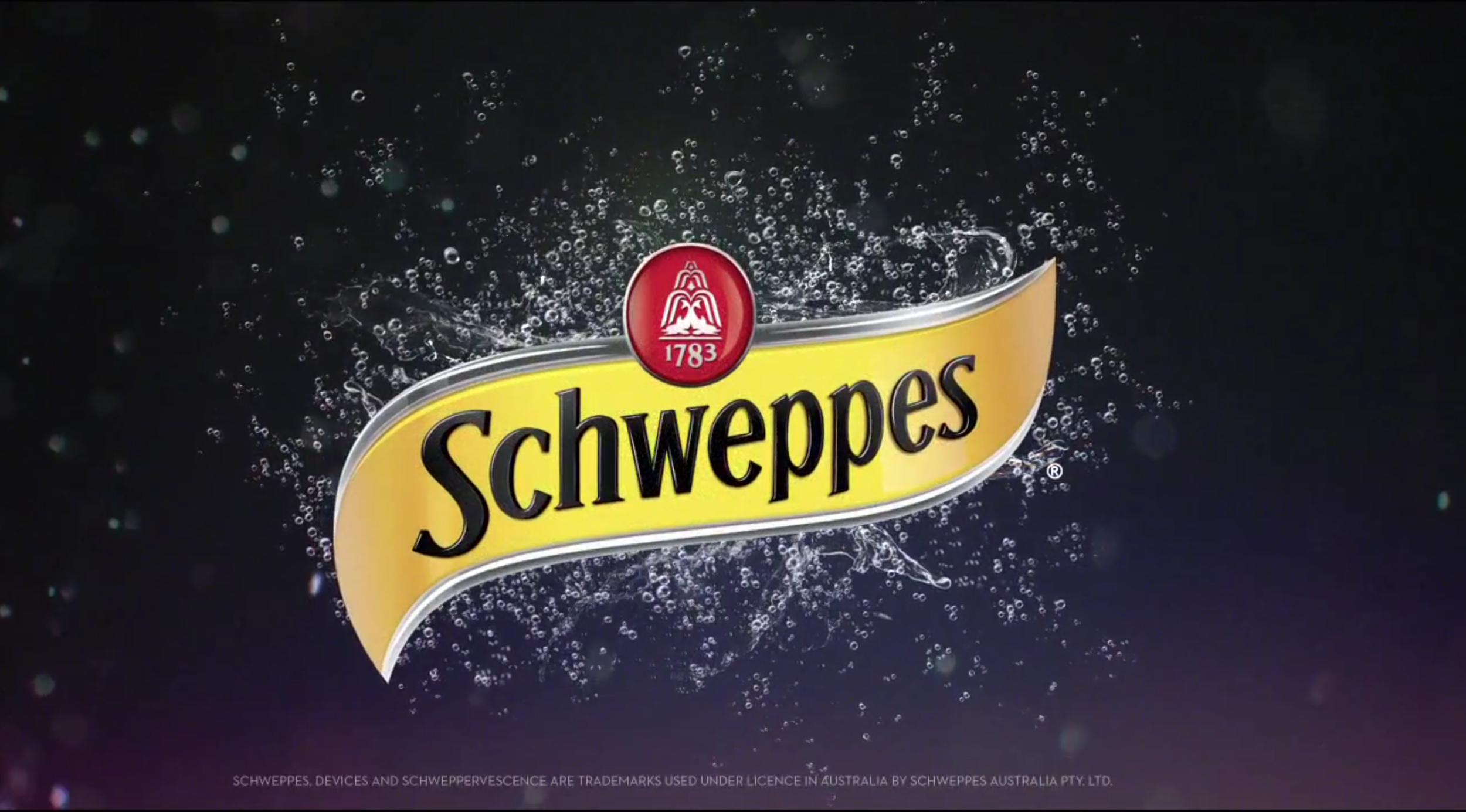 Schweppes Bubbles retouching