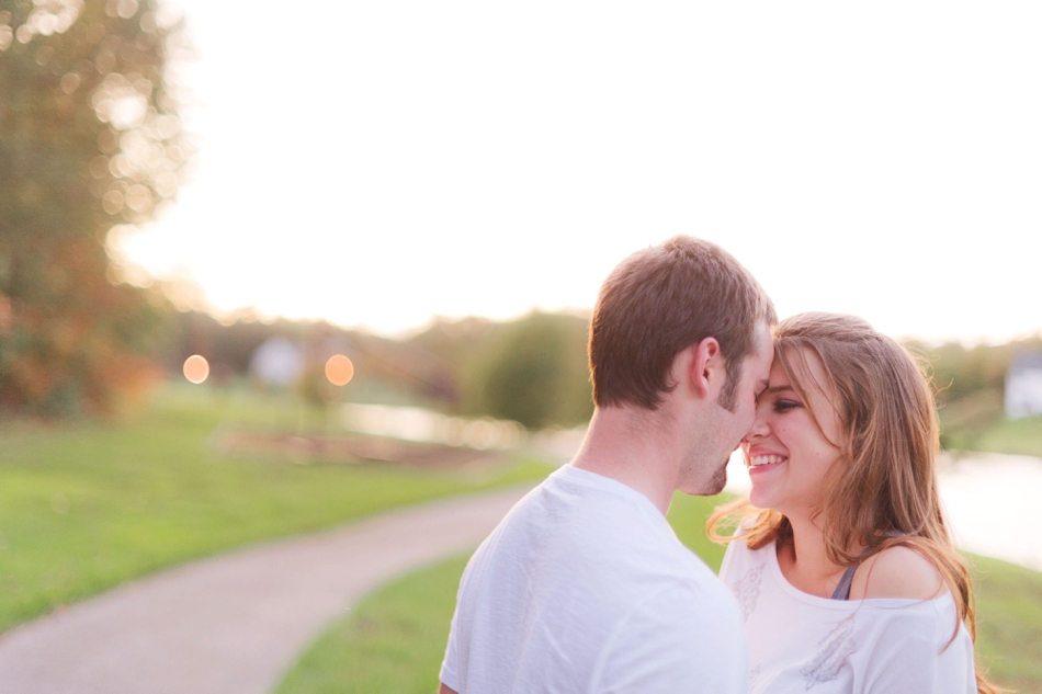 engagement pictures of Cara + Jake who are madly in love. #RealLove