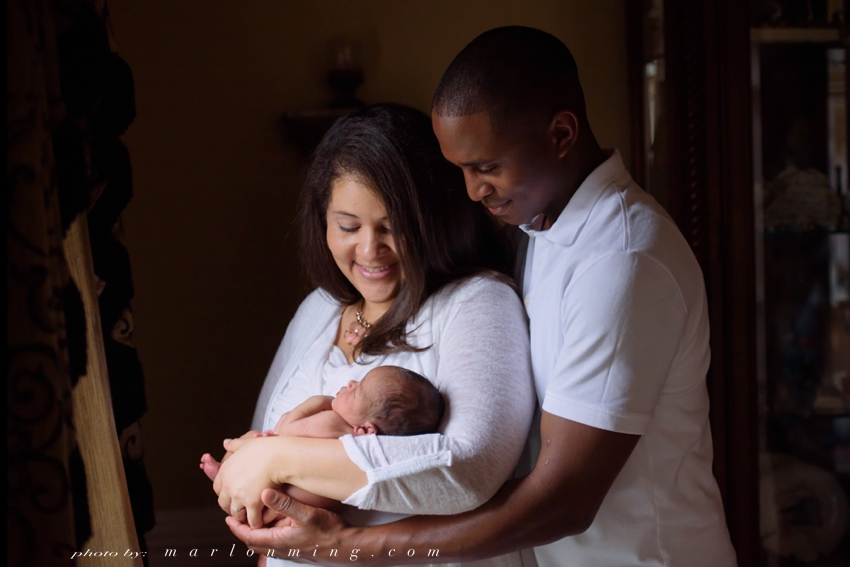 A proud and happy parents.