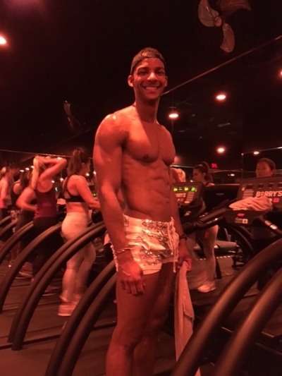 Joe, complete with sparkly shorts, will always be MY guest of honor!