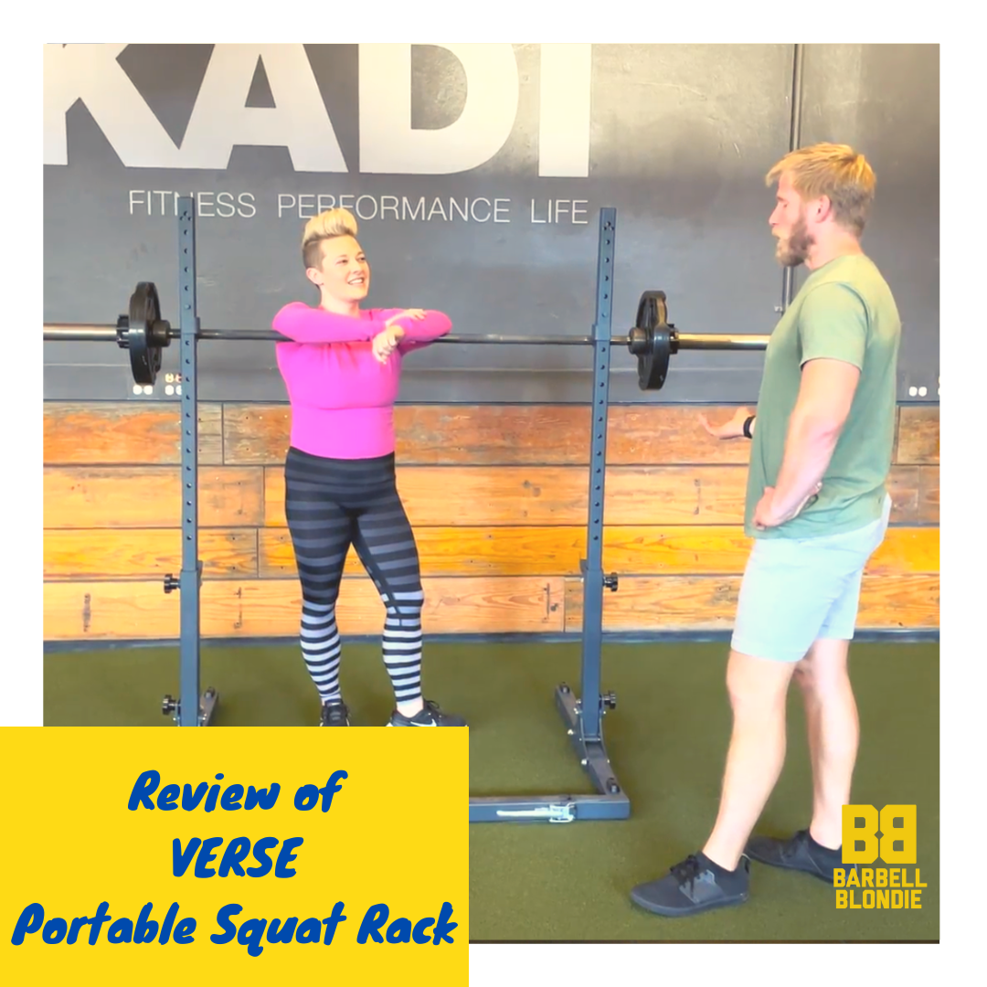 Verse Agile Squat Rack Review: Goes Anywhere, Fits Anyone
