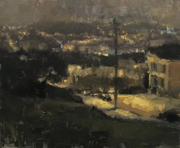 "Night Fog Vista"
