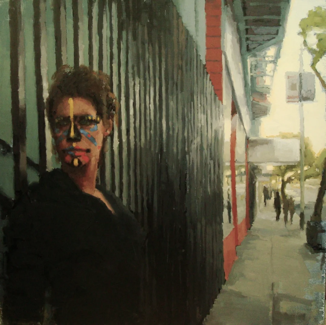"Peaches in Warpaint"