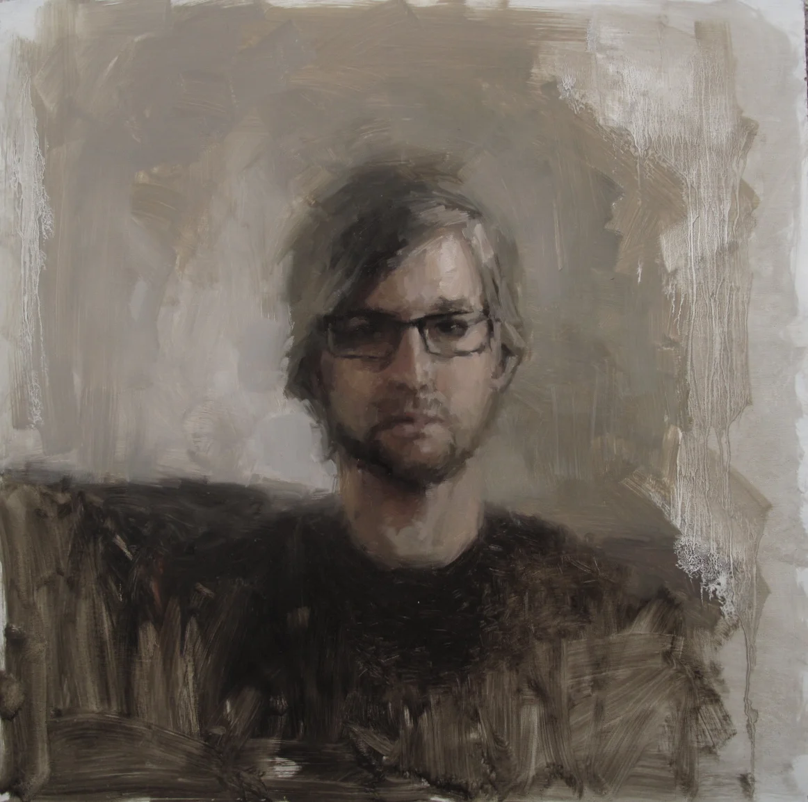 "Selfie with a Paintbrush"