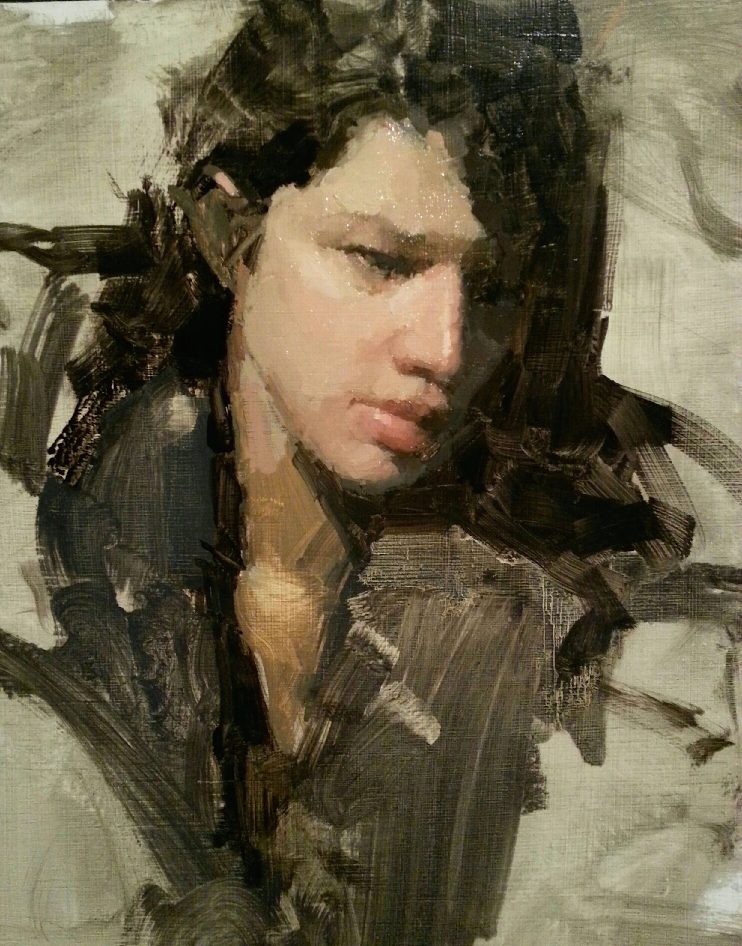 Peaches 16" x 20" oil on panel avail at Waterhouse Gallery, Santa Barbara http://www.waterhousegallery.com/