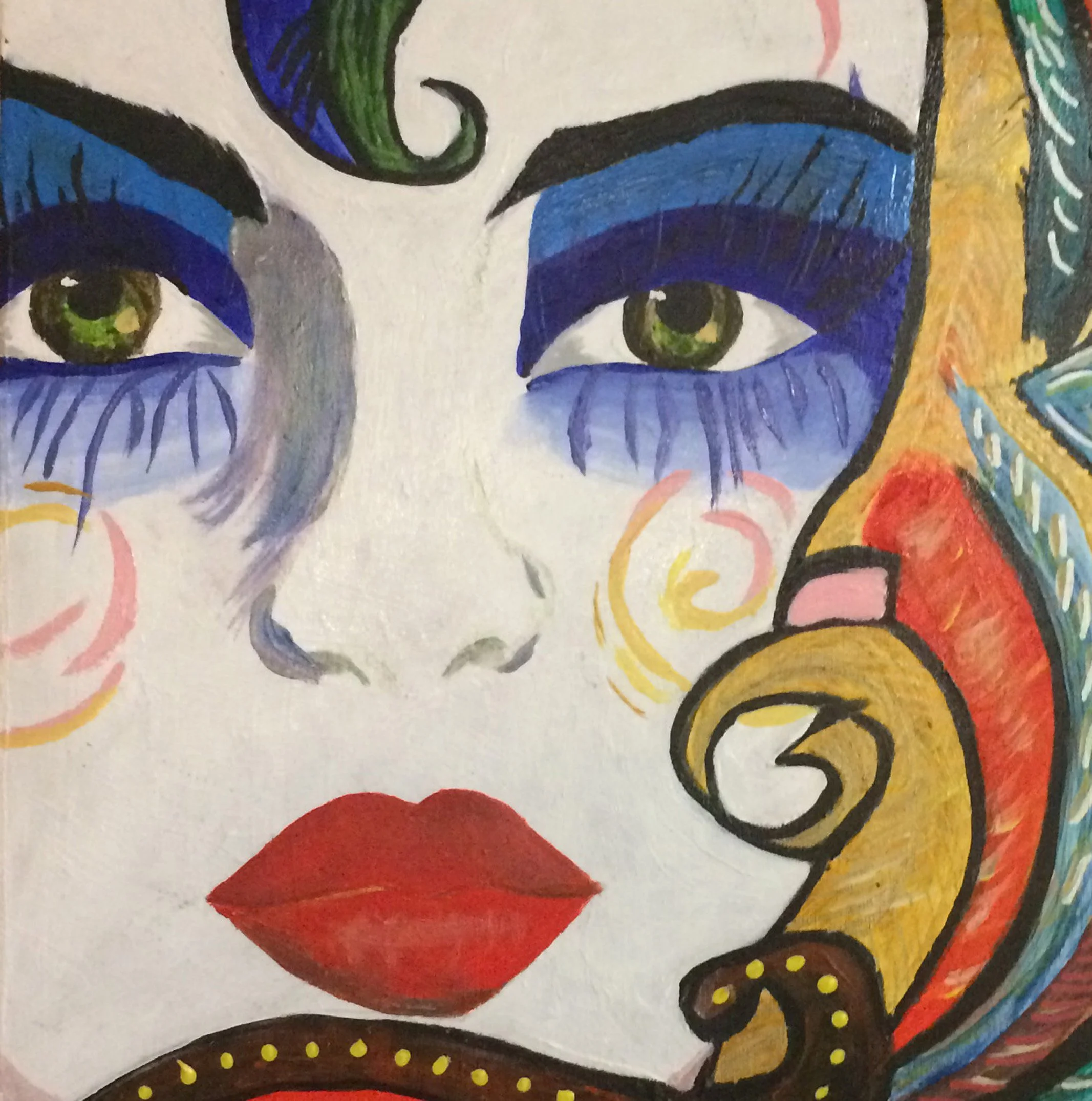 "Mardi Gras Mask"