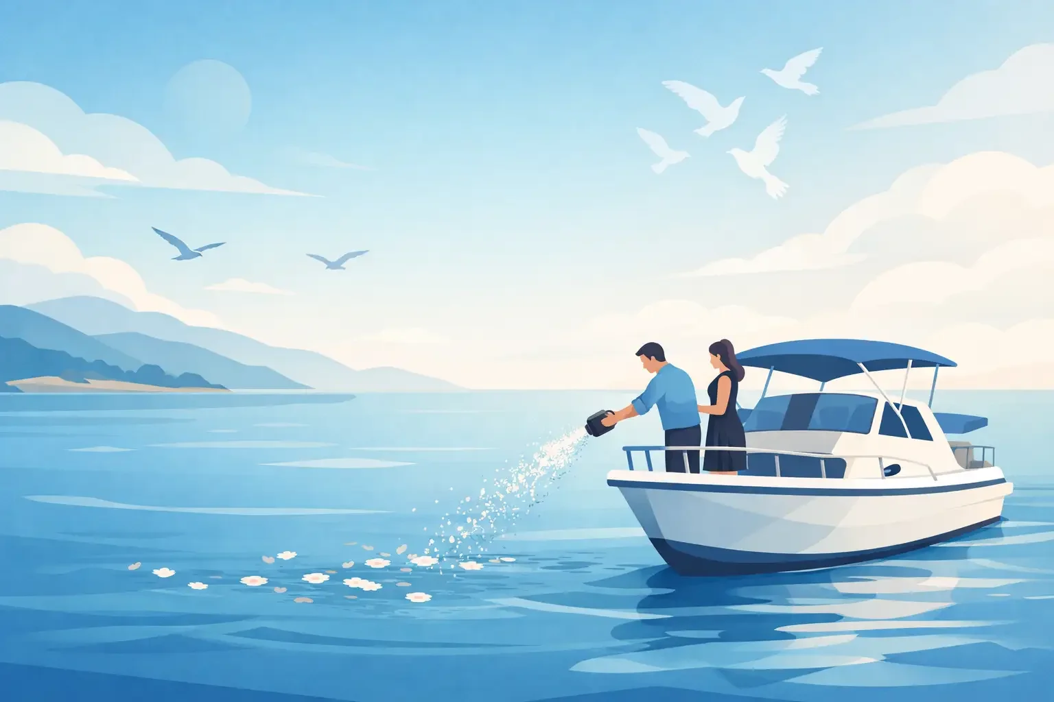 Ash Scattering Boat Charters
