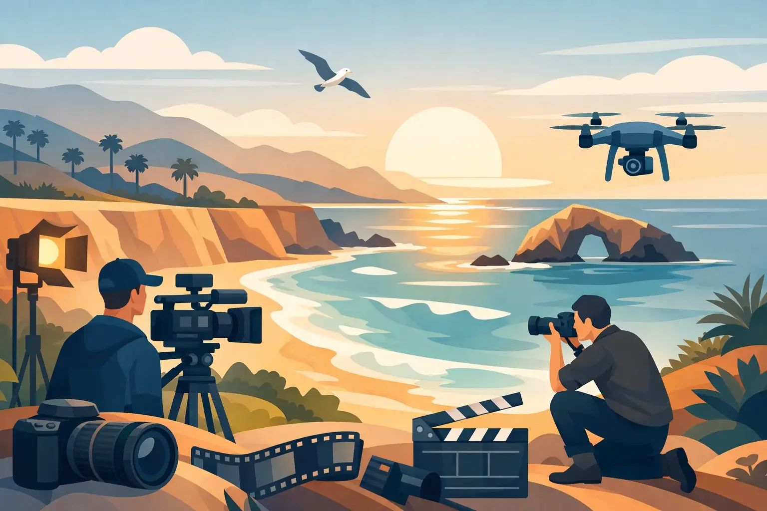 Film, television, commercial, and photography productions