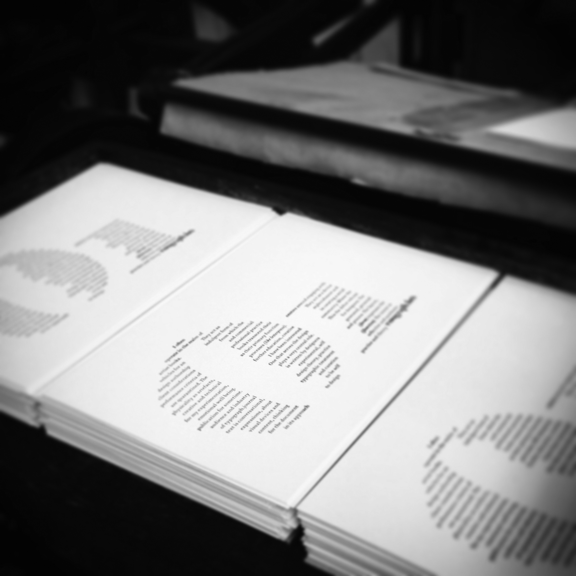 The supplements were printed hand fed foot powered on George My Gordon Franklin Oldstyle press.