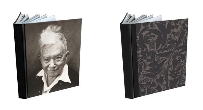 Prototype dummies of standard (left) and deluxe (right) editions. Spine designs not yet completed