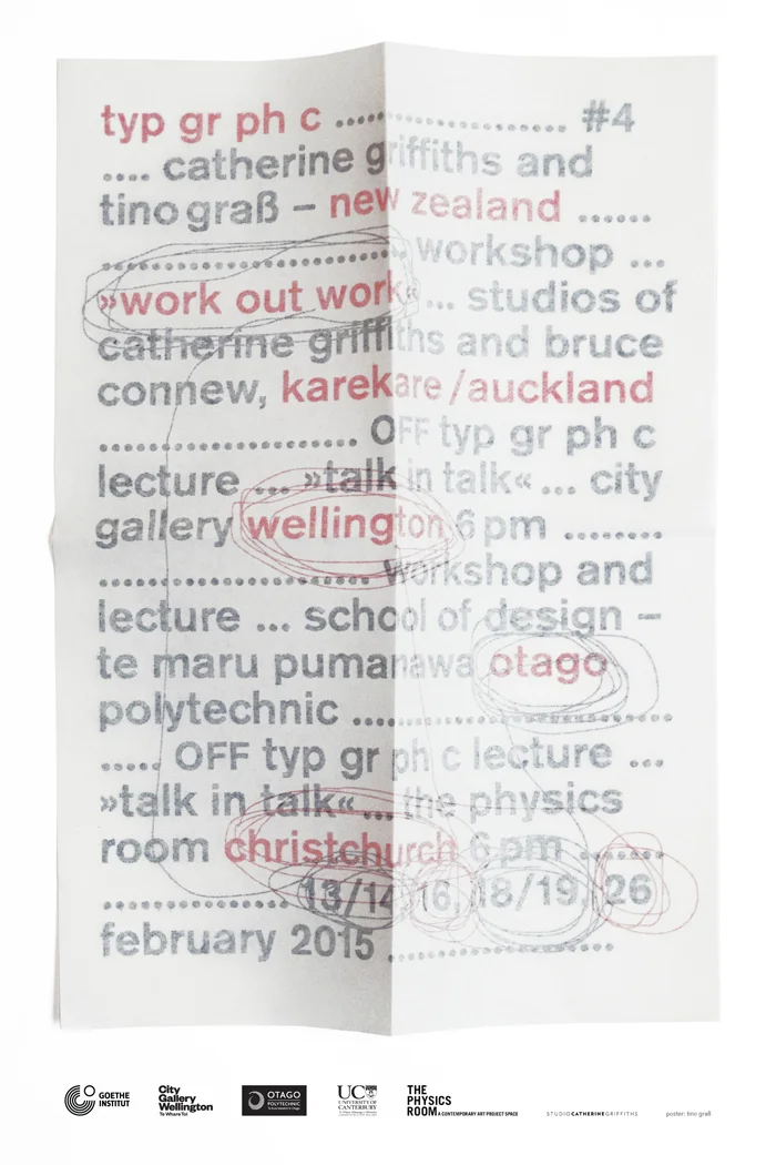 Catherine Griffiths typ gr ph c poster