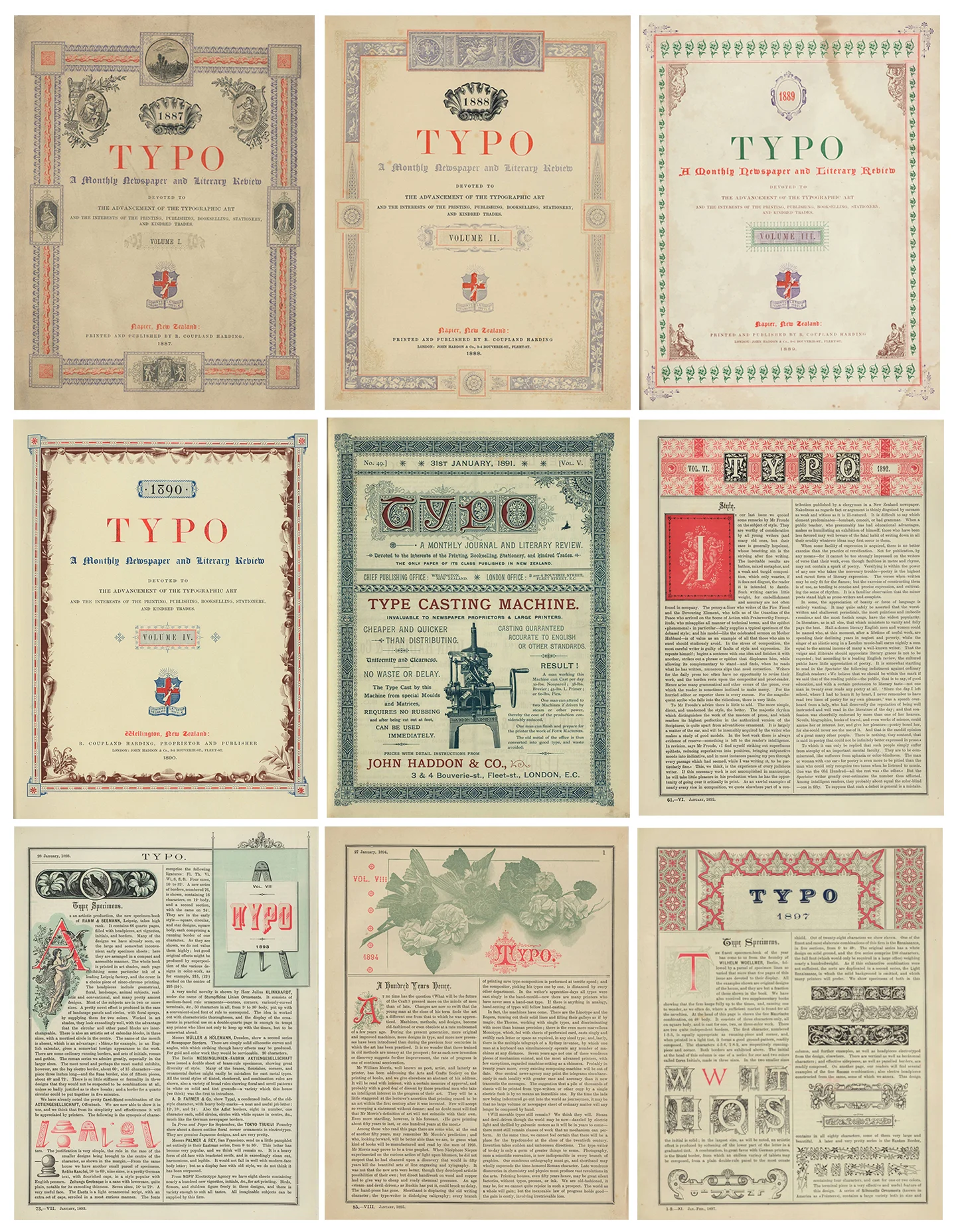 Sample Pages from Typo sourced from Kelly's DA articles