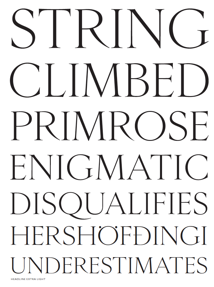 Empirica has the harmonious proportioned you’d expect from this genre the capitals speak of quality and authority.