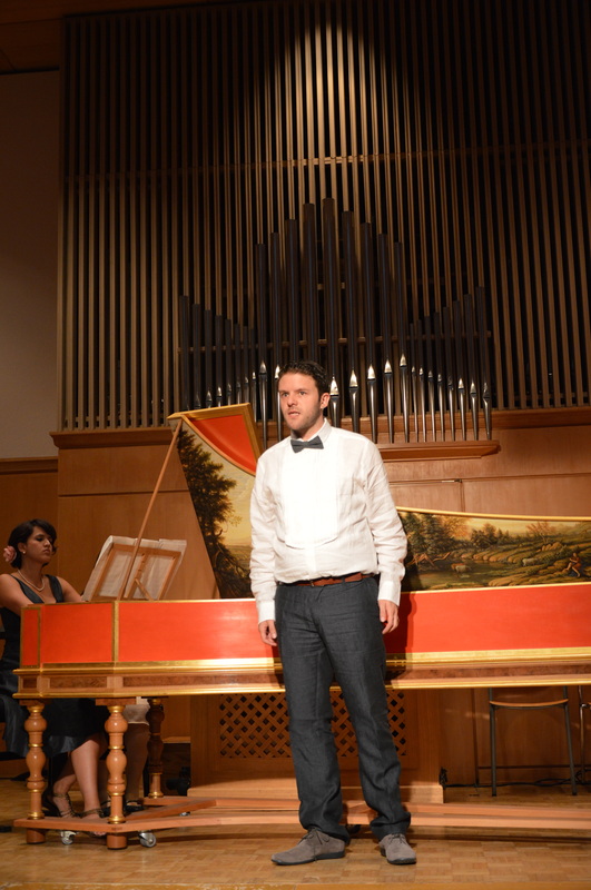   Concert in Basel · June 2013 · With Ana María Fonseca (Harpsichord) · Foto by Debo Caviedes  