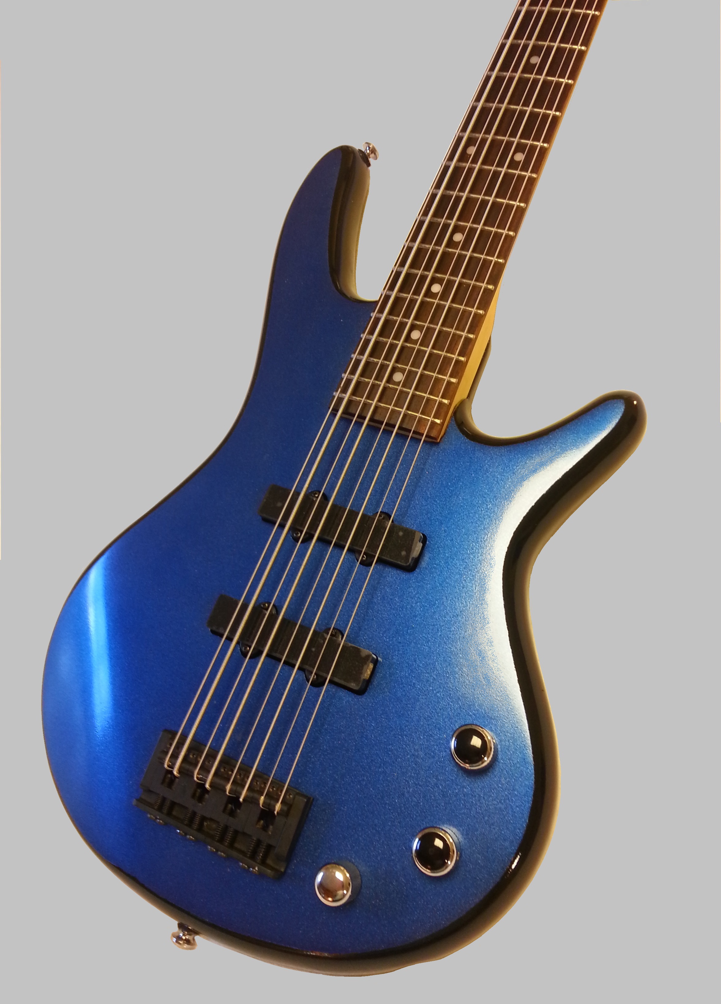 Close up of 8 String Bass
