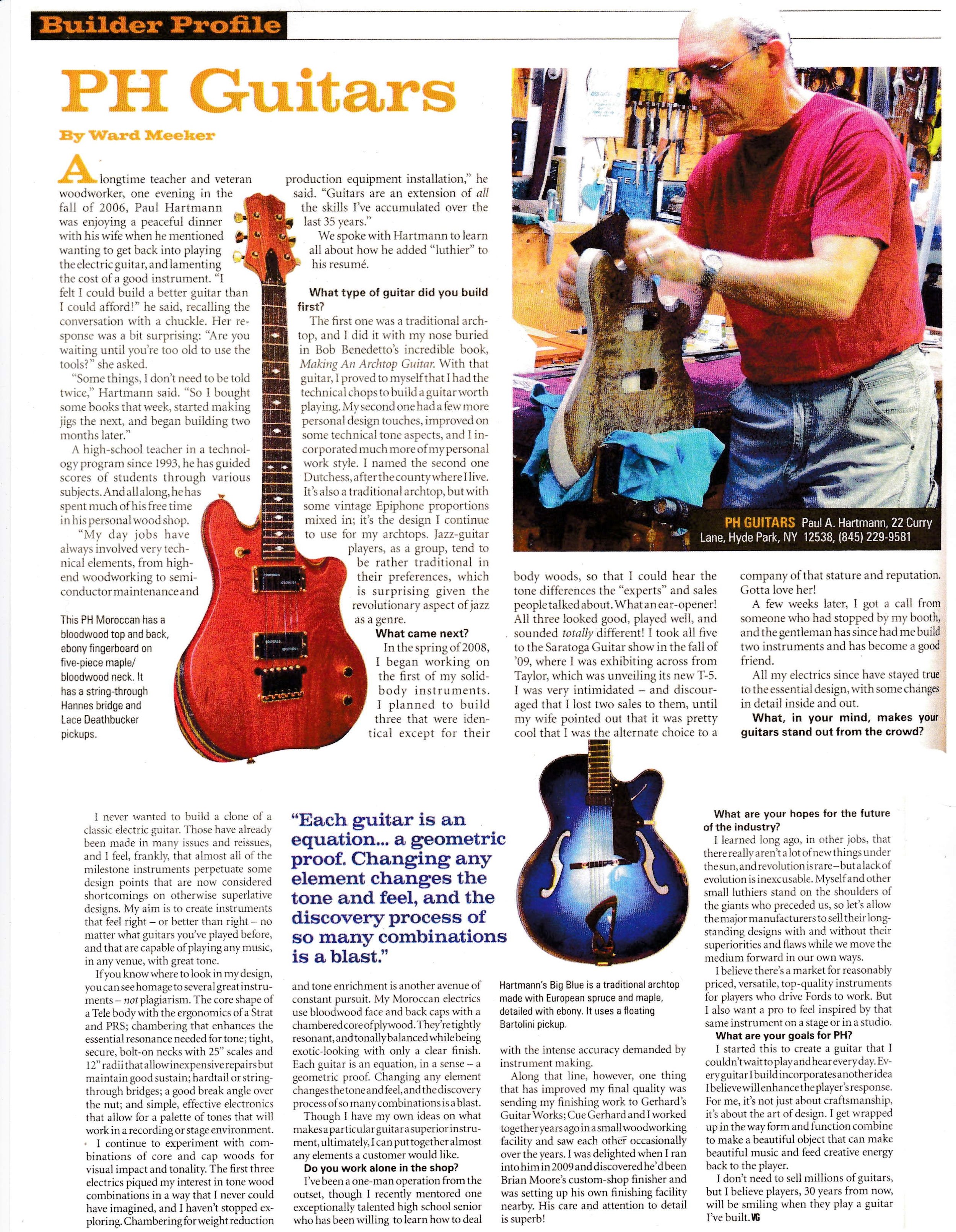 Vintage Guitar June 2012