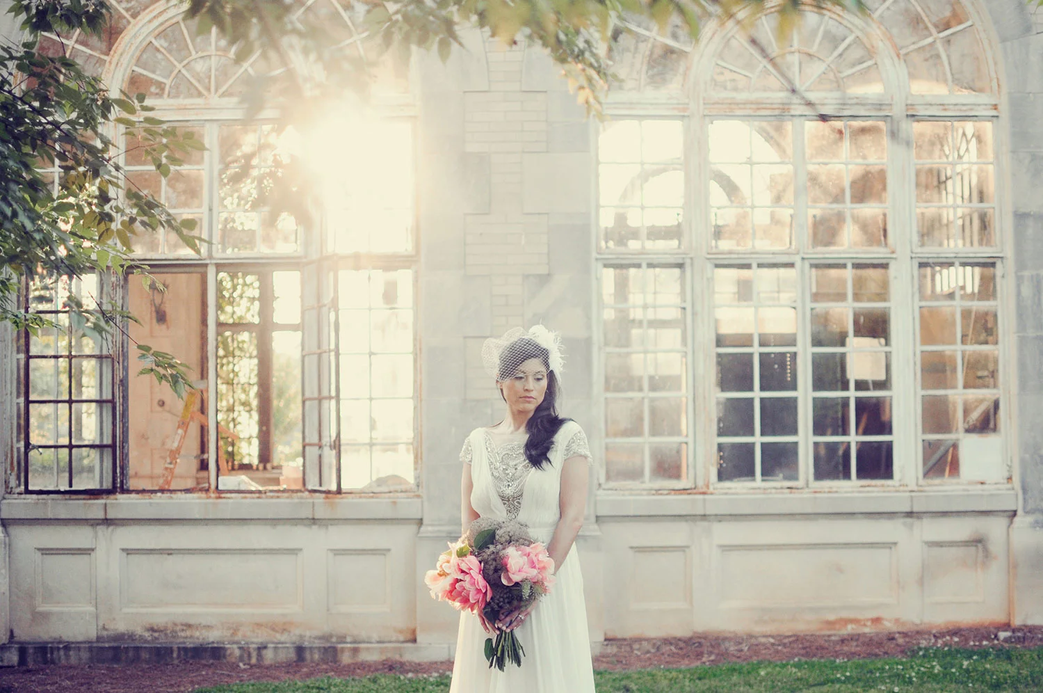 Wedding Floral Design for Styled Shoot at Briarcliff Mansion in Atlanta, GA